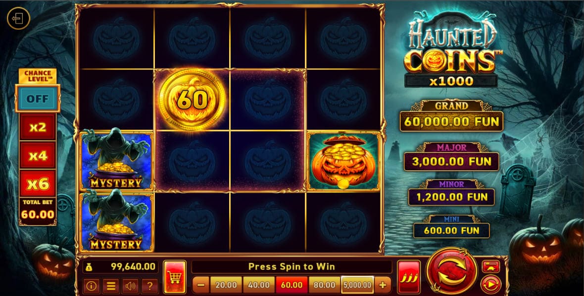 Haunted Coins X1000